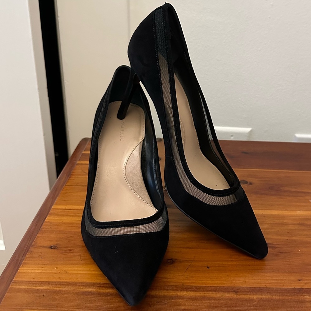 Black Suede Heels